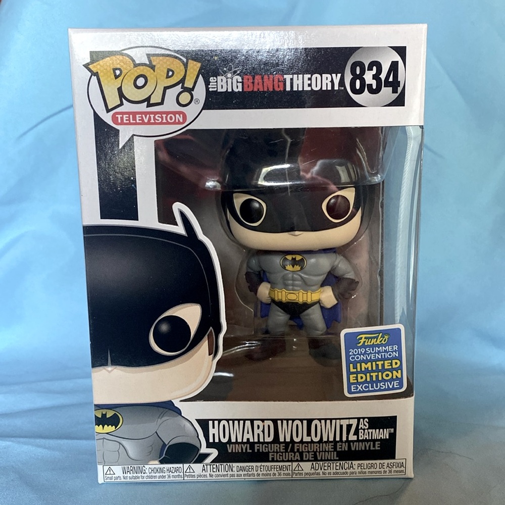 Howard Wolowitz as Batman “The Big Bang Theory” Exclusive Funko POP! - NIB!
